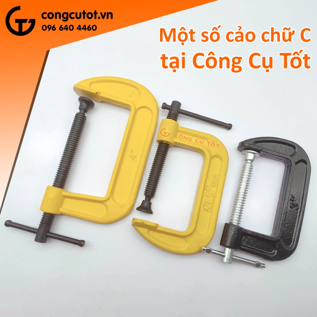 Cảo chữ C LS⁺ USA 3 inch, 4inch