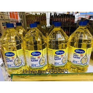 Dầu đậu nành simply can 2l/5l
