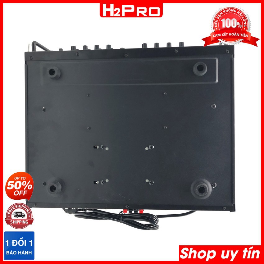 Amply Karaoke, amply Jarguar 203N 8 sò 480W công suất lớn, âm thanh hay, chơi cặp bass 20-25 (tặng 10m dây)-H2pro Tech