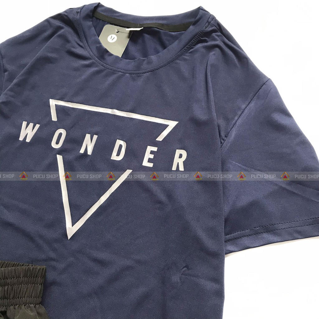 Bộ quần áo thể thao nam phom 45-85kg đồ bộ nam hè thun lạnh 3 màu WONDER BTT04 | BigBuy360 - bigbuy360.vn