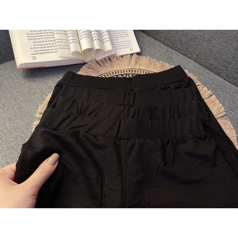 [ Ảnh thật ] Legging đùi chất cotton hàng chuẩn l1 legging thái Cuastore