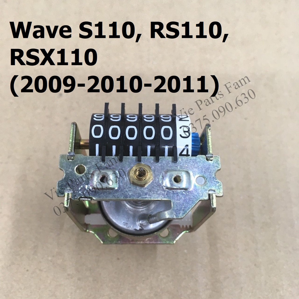Cục máy Km đồng hồ xe Wave S110, RS110, RSX110 , Wave A110