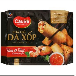 CHẢ GIÒ DA XỐP CẦU TRE NHÂN TÔM THỊT 500G