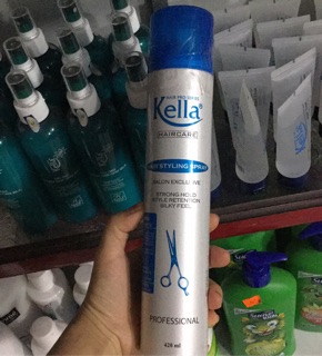 Keo xịt tóc Kella mềm/cứng