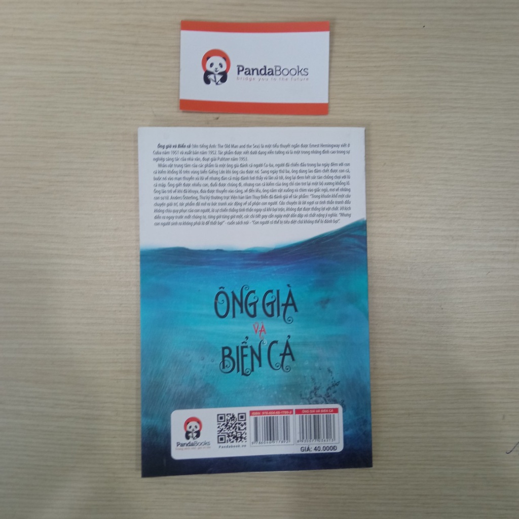 Sách Ông Già Và Biển Cả - Tác giả Ernest Hemingway