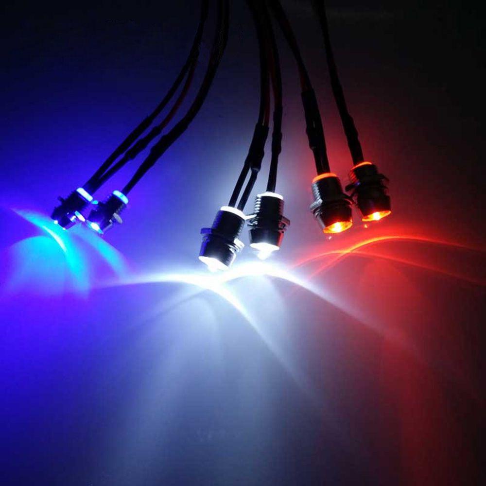 Mô Hình Xe Hơi Điện Tử Có Đèn LED DIY Độc Đáo