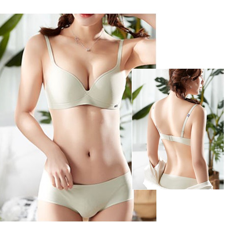Áo ngực không viền may FINETOO không gọng cup mỏng thông thoáng