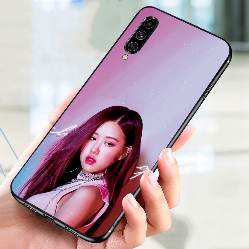 Ốp Điện Thoại Silicon Tpu Mềm Hình Hoa Hồng Hàn Quốc Cho Samsung A8 Plus 2018 S20 Fe J2 J5 J7 Core J730 Pro Prime Zt93