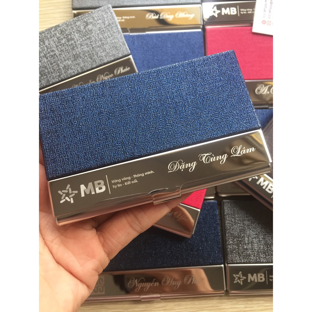 Ví đựng danh thiếp cao cấp, Hộp đựng card visit hàng chuẩn đẹp loại 1 cho Nam, bán hộp đựng danh thiếp cho sếp nam.