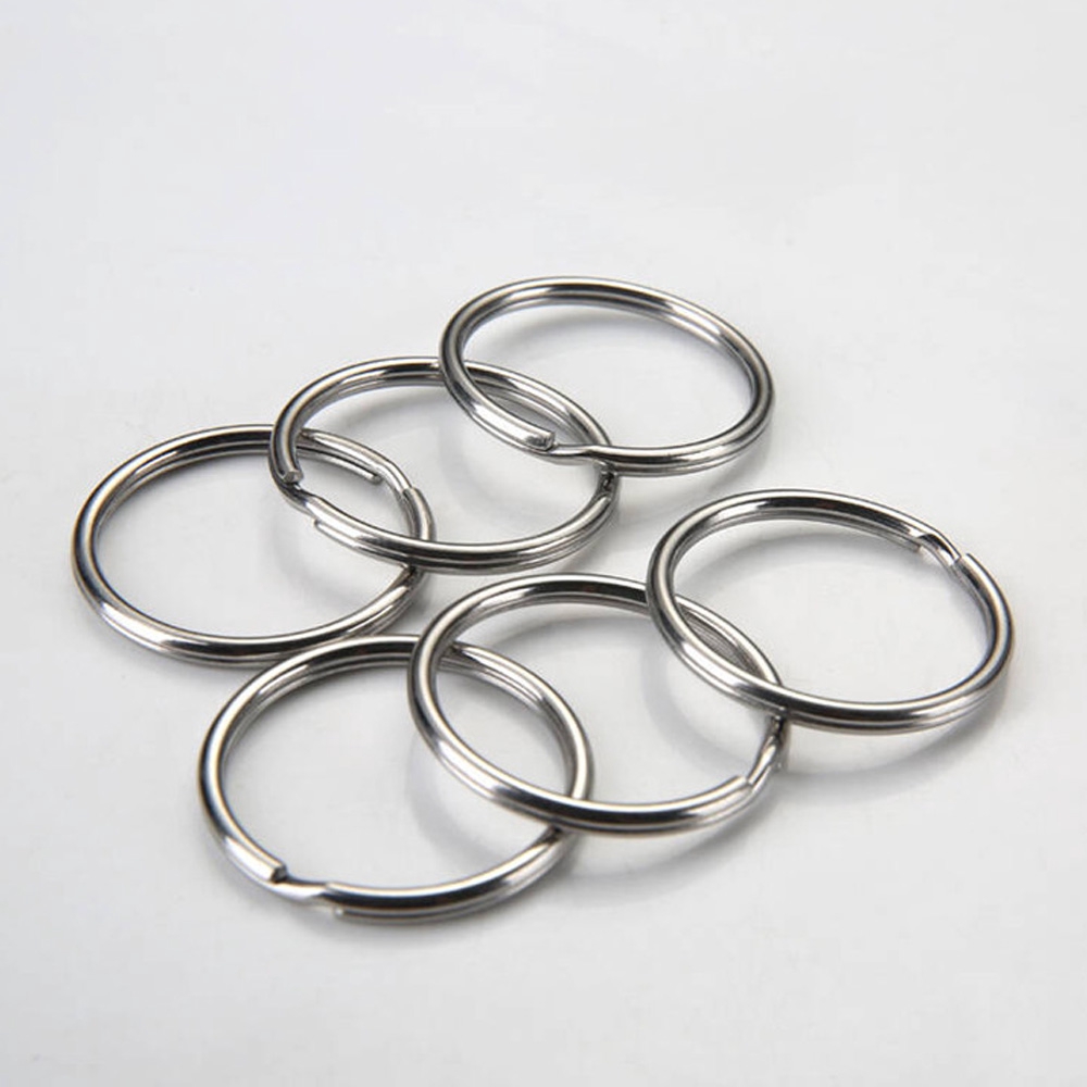 Bộ 10 MóC KhóA Mạ BạC Đơn GiảN ThờI Trang 25mm