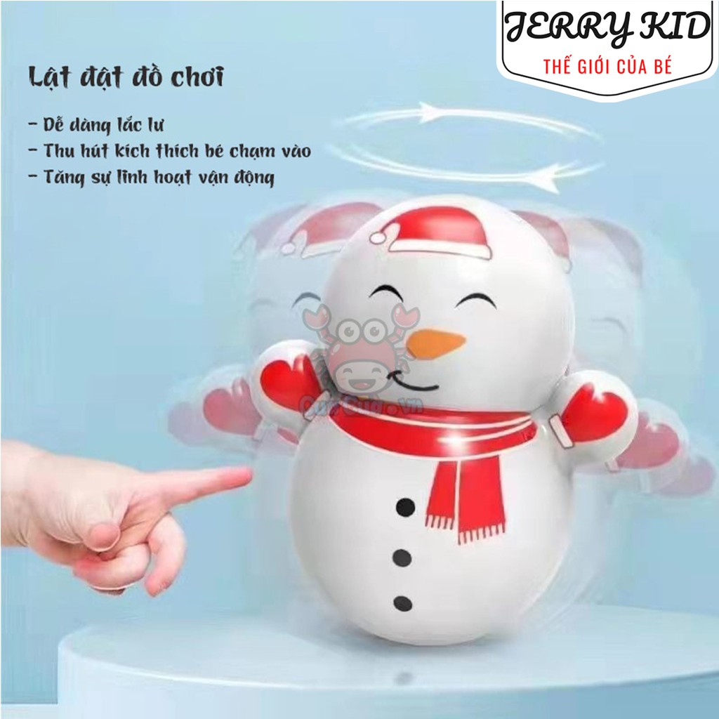 Đồ chơi lật đật mini squid game, lật đật doraemon cho bé siêu dễ thương