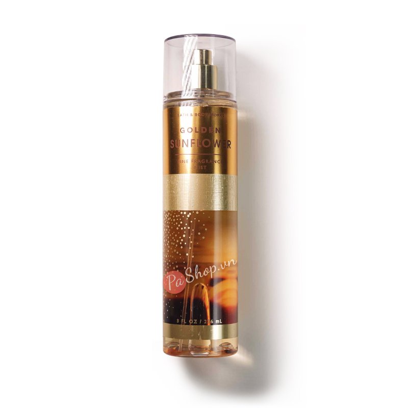 Body mist Golden Sunflower xịt thơm toàn thân