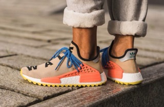 [CÓ SẴN] Pharrell x Adidas NMD Human Race Breath Walk ( vàng chanh)