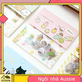 Túi Sticker 80 Miếng Dán Hoạt Hình - Aussie House