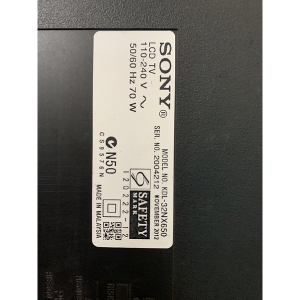 Bo nguồn Tivi sony 32NX650