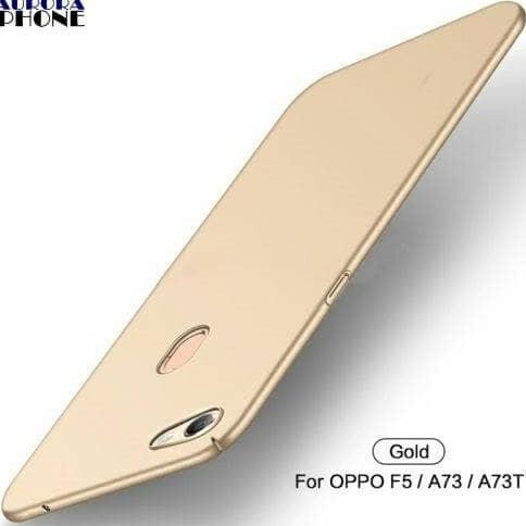 Ốp Lưng Cứng Siêu Mỏng Màu Đỏ Cho Oppo F5