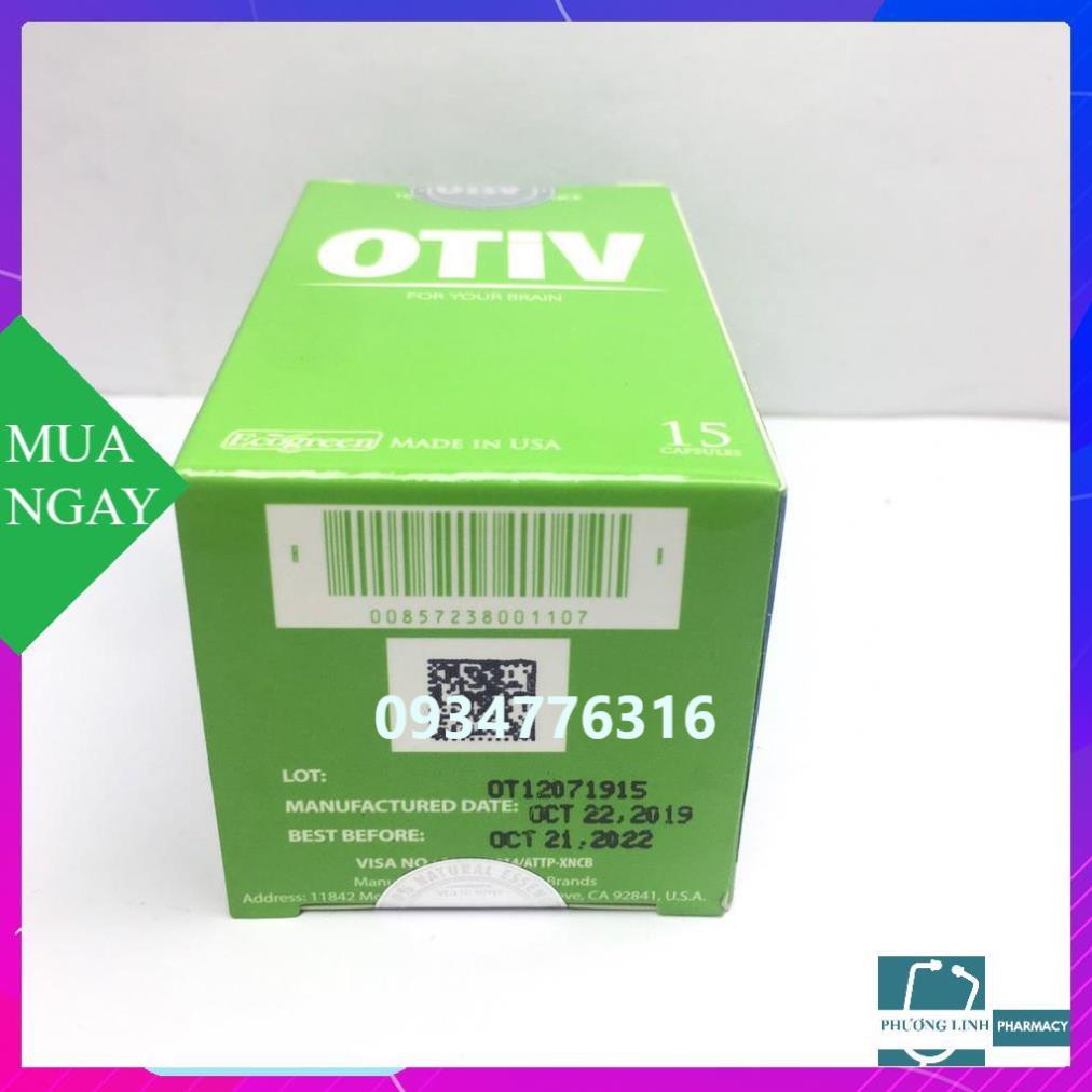 Otiv lọ 15 viên hàng chính hãng có tem tích điểm
