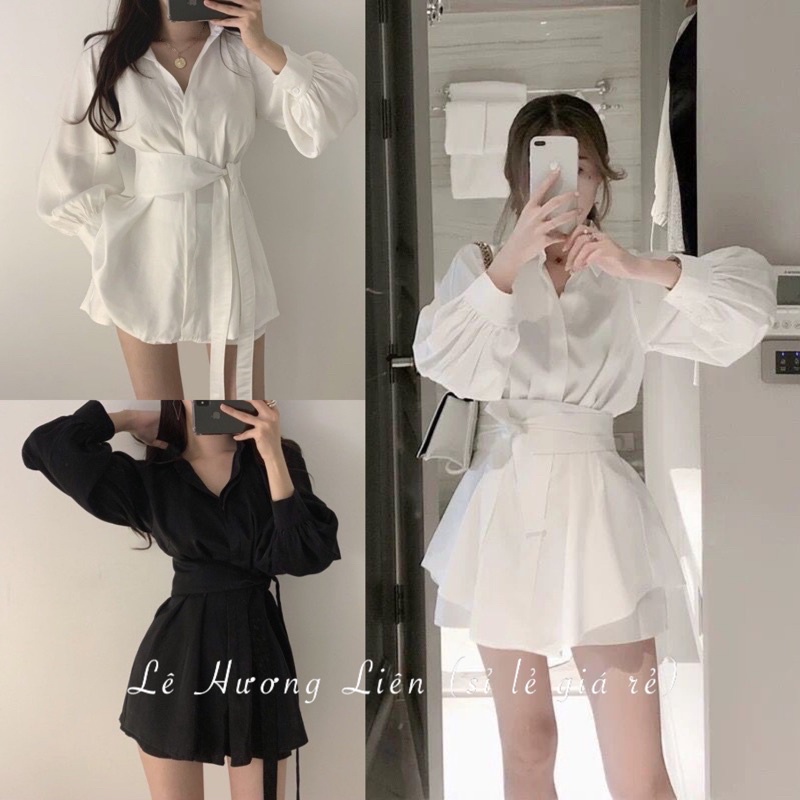 ❤️❤️❤️ SET 3 MÓN VÁY SƠ MI VÀ QUẦN ĐÙI KÈM ĐAI