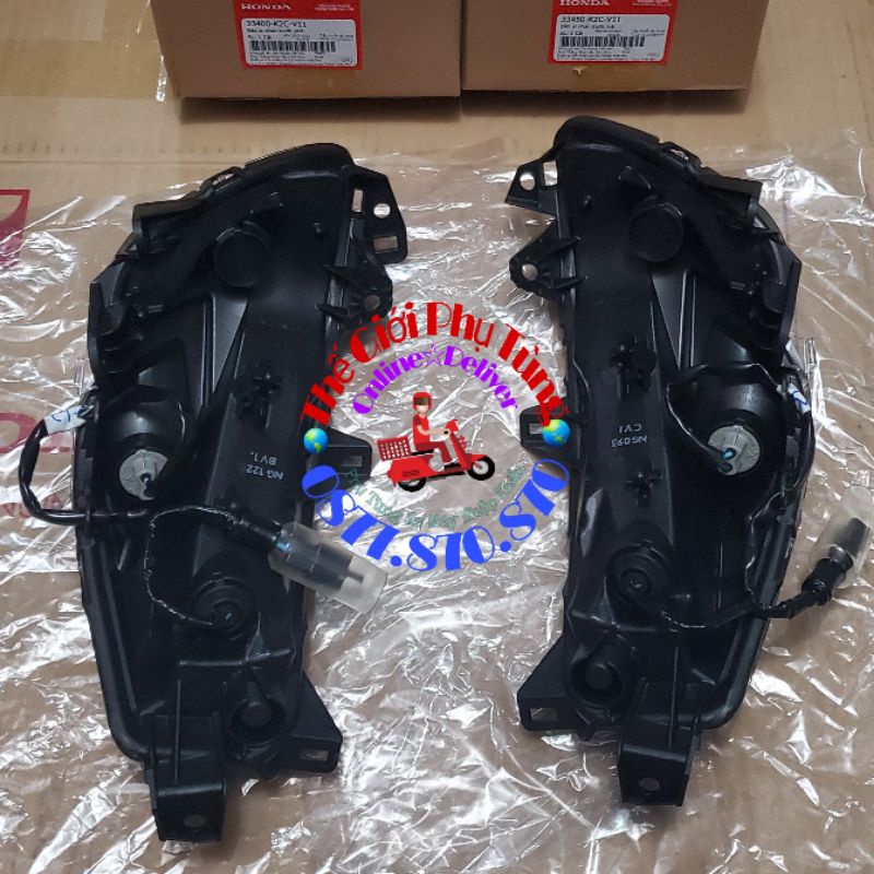 Cặp đèn xi nhan trước Vision 2021  zin Honda Việt Nam - 33450K2CV11/ 33400K2CV11