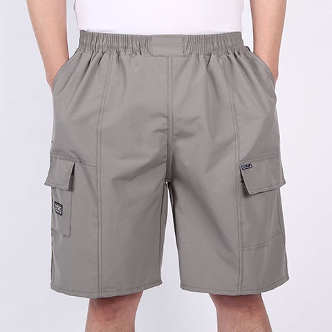 Quần Short Đi Biển Dáng Rộng Thời Trang Mùa Hè Cho Nam Trung Niên