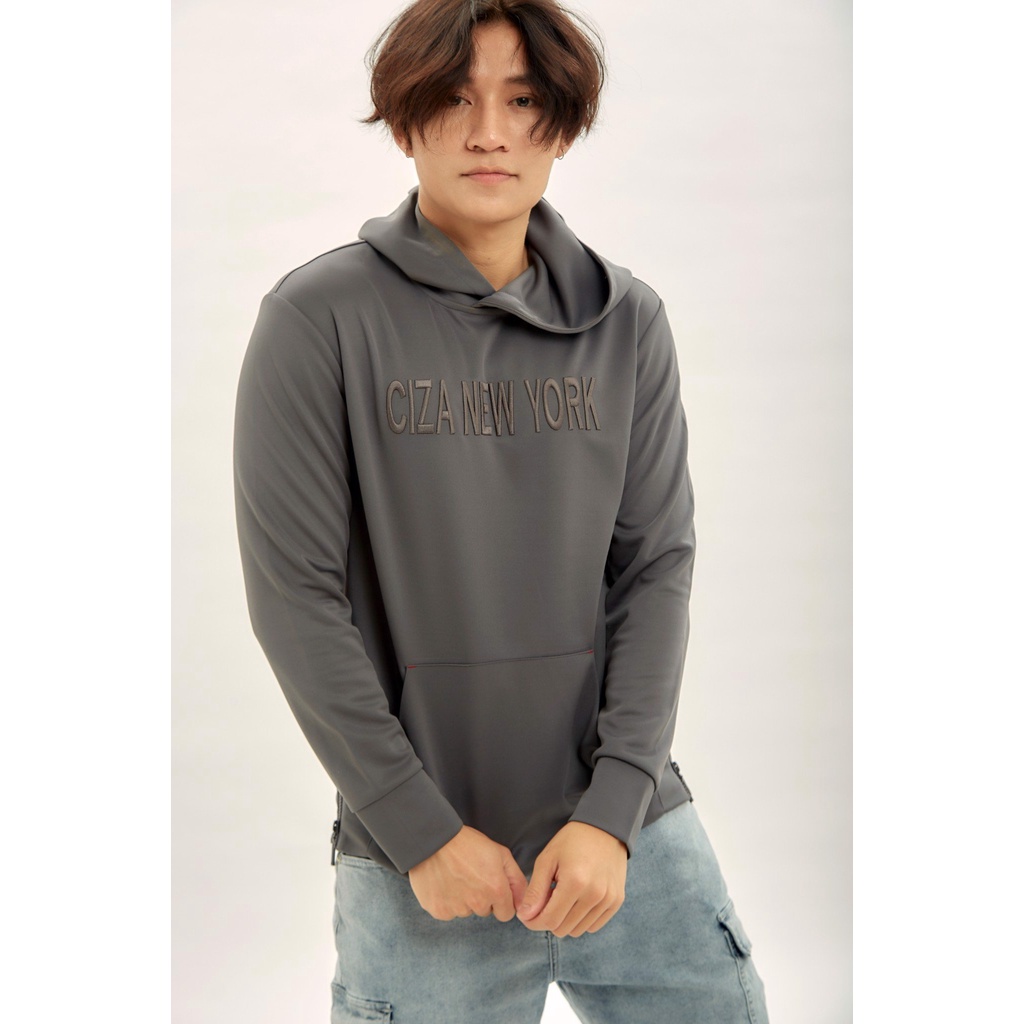 Áo Hoodie Nam Form Rộng Đẹp Co Giãn Chống Nhăn Vải Dày Dặn Giữ Ấm Cơ Thể CIZA NEW YORK ATDR09