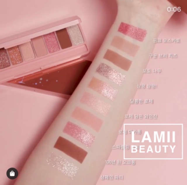 Phấn mắt ETUDEHOUSE play color Rose wine