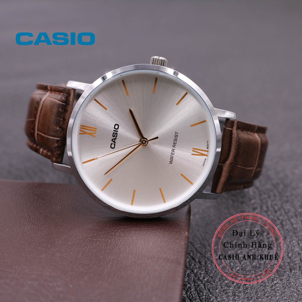 Đồng hồ nam Casio MTP-VT01L-7B2UDF dây da