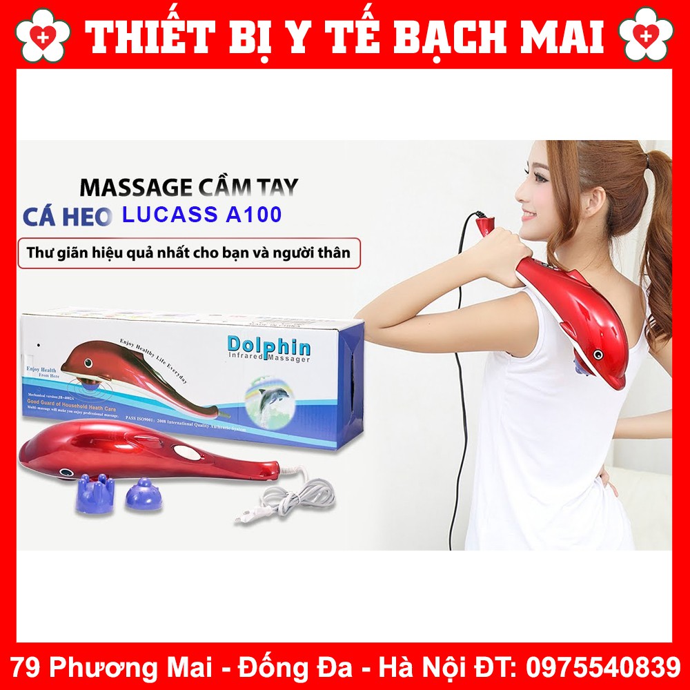 Máy Massage Cầm Tay Cá Heo Lucass A200