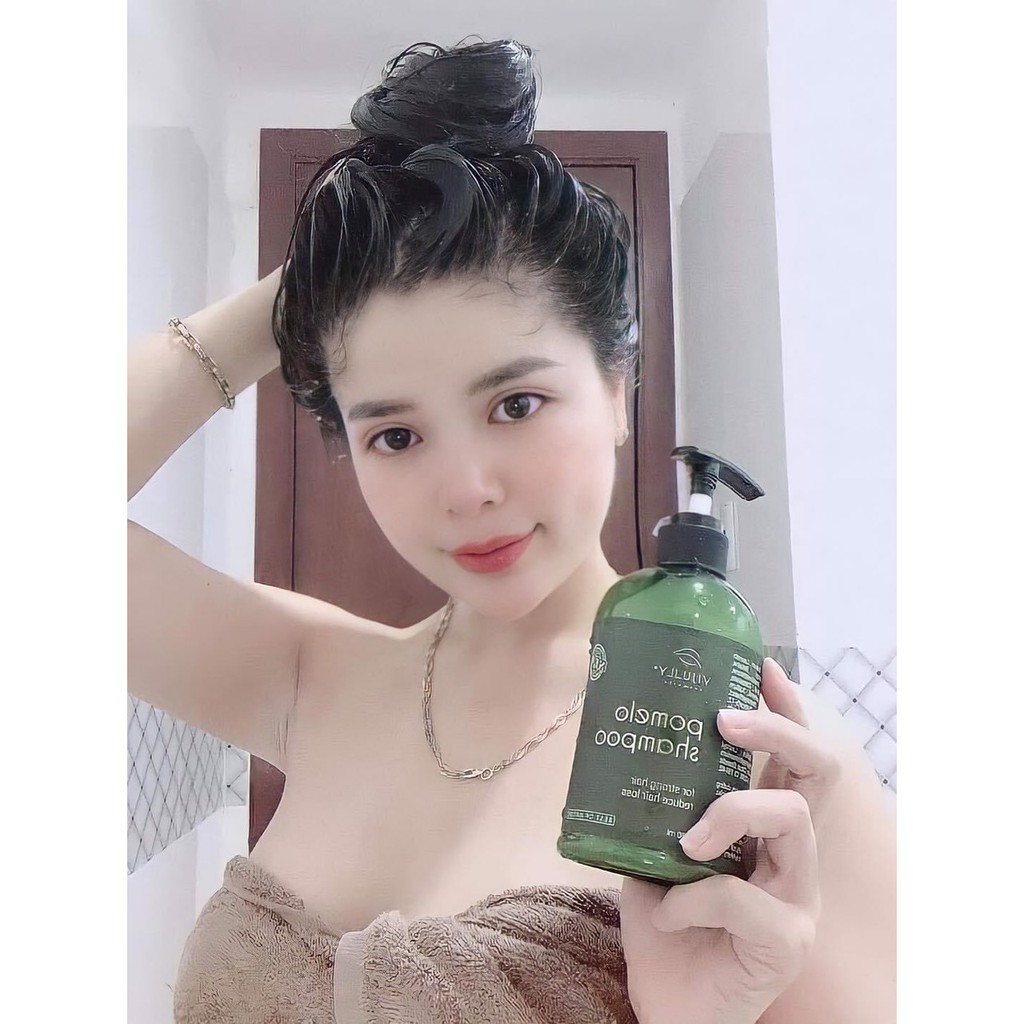 Dầu gội bưởi Vi Jully chính hãng 280ml - Dầu gội  giảm rụng tóc dưỡng tóc gội mọc tóc nam nữ | BigBuy360 - bigbuy360.vn