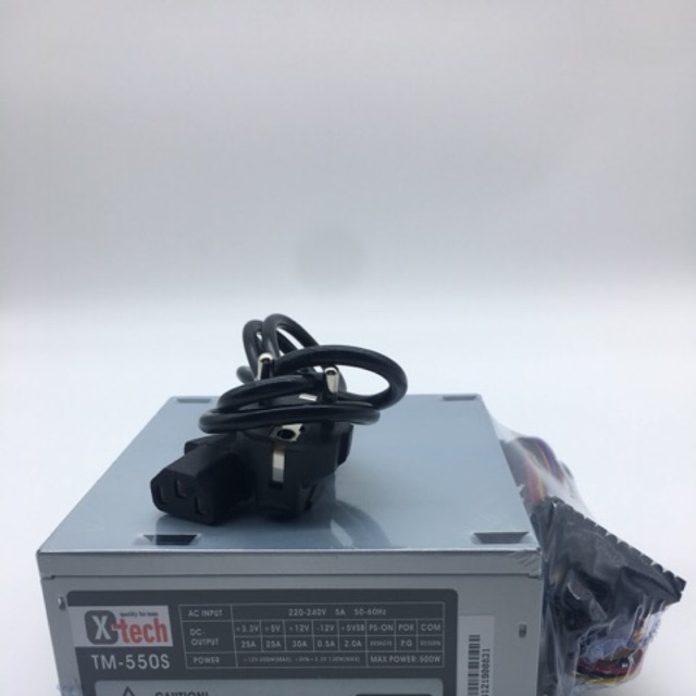 Nguồn Máy Tính X-TECH TM-550S 500W 24 Chân
