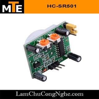 Mạch cảm biến thân nhiệt chuyển động Pir HC SR501 - Module arduino