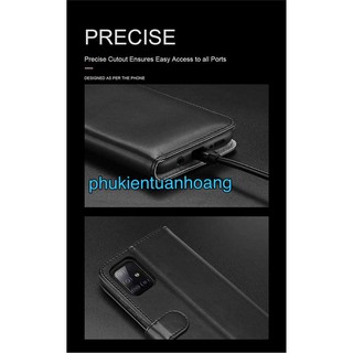 Bao da Samsung Glaxy A51 Dux Duics Leather Wallet