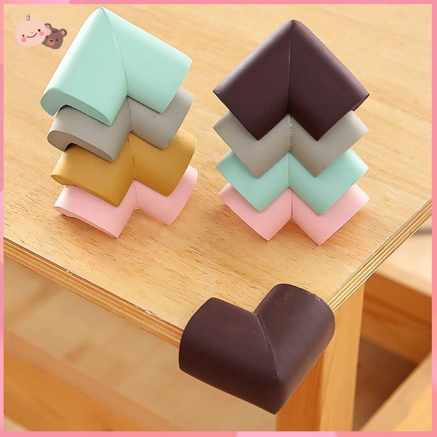 Phụ kiện gắn góc bàn bảo vệ an toàn cho trẻ nhỏ bằng cao su