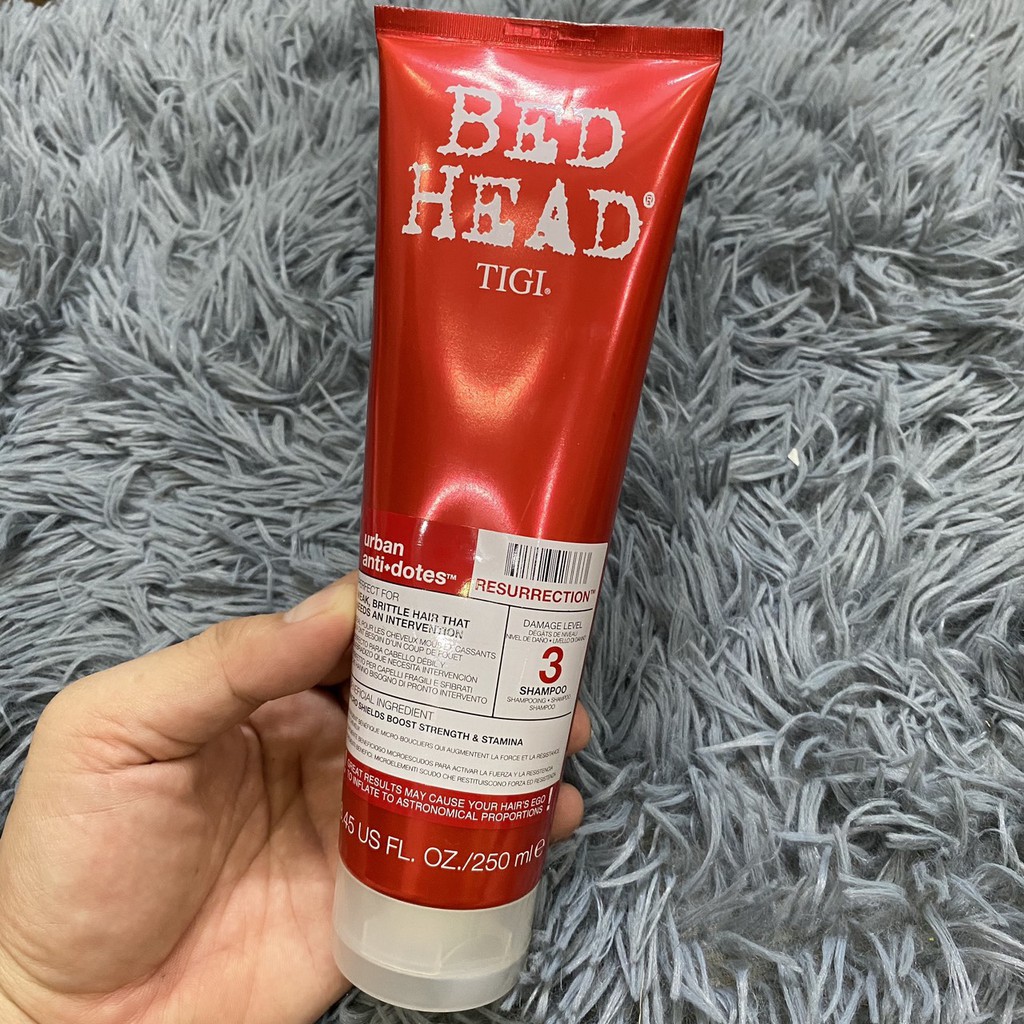 Dầu gội xả tái sinh Tigi Bed Head Resurrection Super Repair 400mlx2