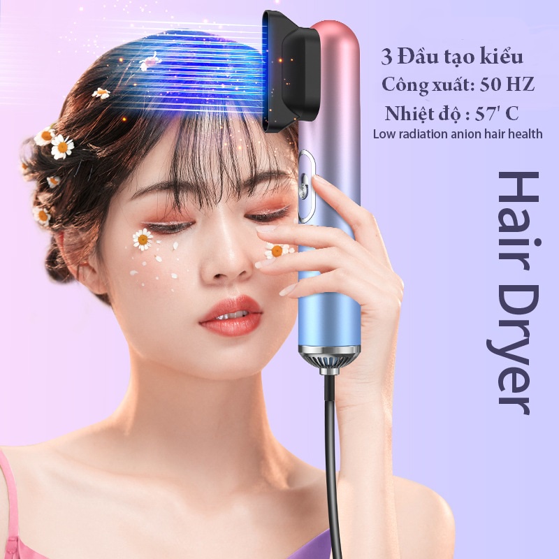 Máy Xấy Tóc Đa Năng Chuyên nghiệp Ubeator ion, 3 Trong 1 Tạo Kiểu.
