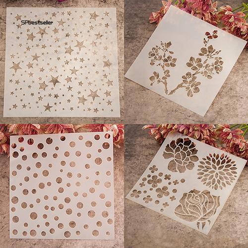 Khuôn cắt trang trí DIY dạng film bằng PVC nhiều hình độc đáo tùy chọn