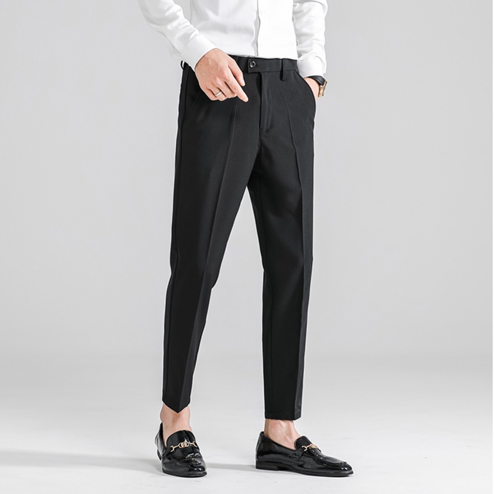 Quần Tây Âu Chinos Nam Dáng Baggy Ống Suông Công Sở Hàn Quốc ZENKODLMEN JOGGER NAM 9000063C11