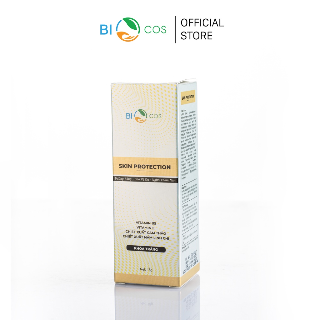 Kem Dưỡng Da Ngừa Thâm Nám Skin Protection BIOCOS 18g - Bảo Vệ Da và Dưỡng Da Chuyên Sâu