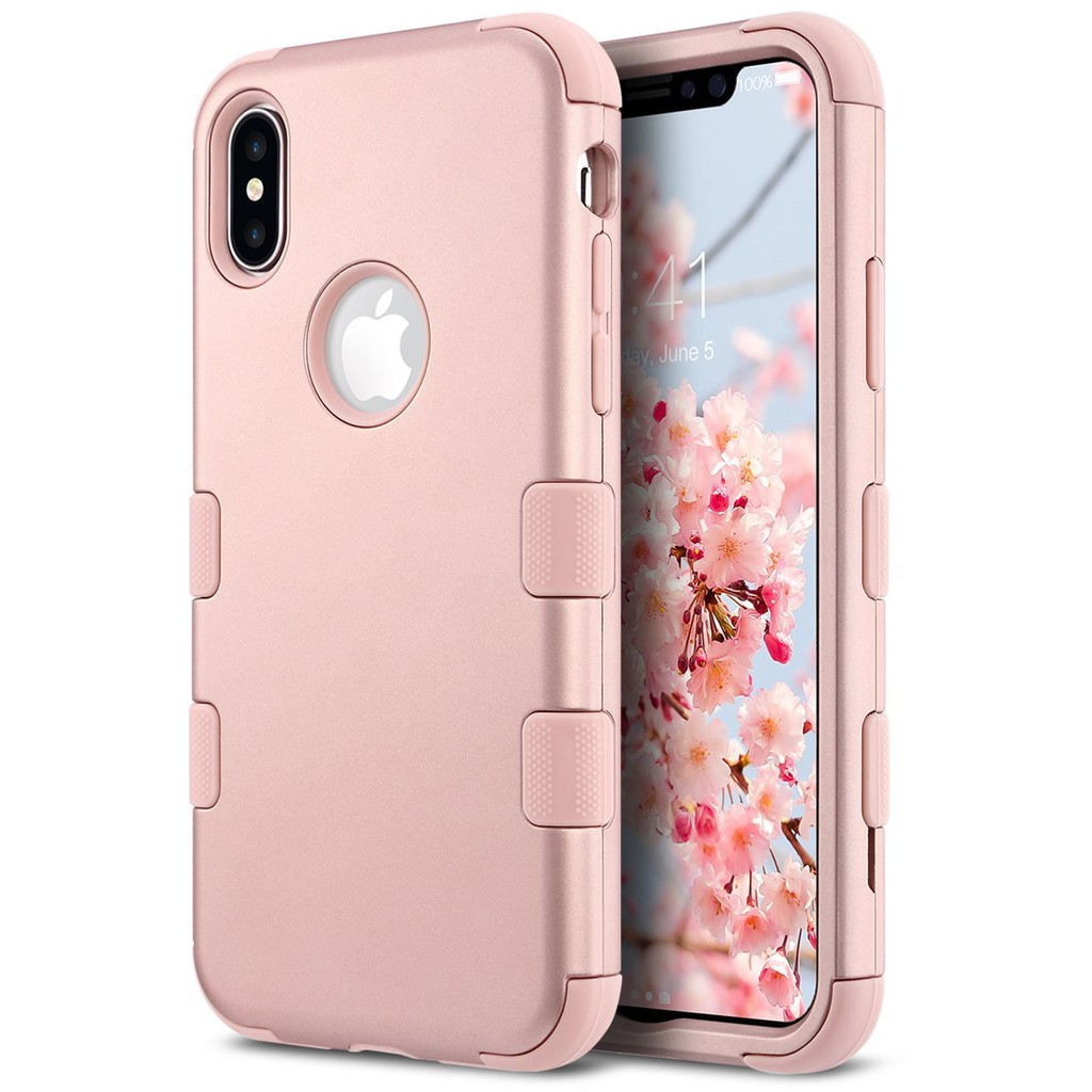 Case chống shock 3 lớp cho Iphone X, Iphone 10, hàng xách tay USA