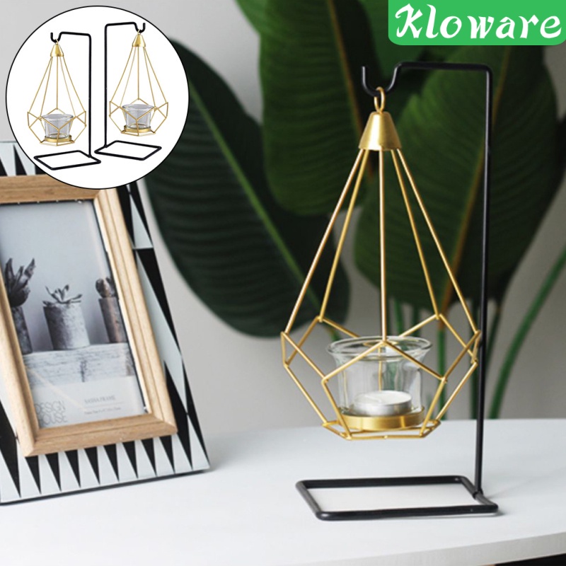 Lồng Sắt Đựng Nến Màu Đen Trang Trí Nhà Cửa Nghệ Thuật