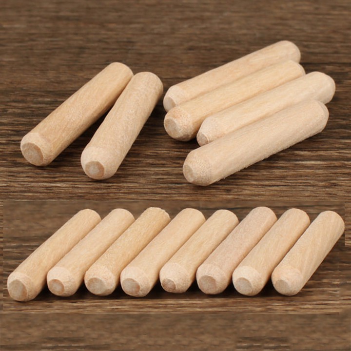 Chốt gỗ 🔥FREESHIP🔥 chốt gỗ tròn loại tốt 6 8 10mm