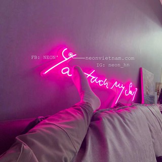 ĐÈN NEON trang trí phòng ngủ