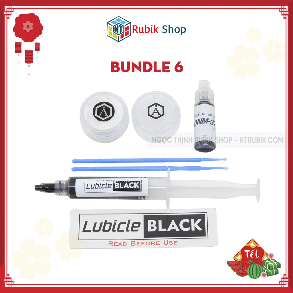 [Cubicle-bundle 6] Combo Angstrom Gravitas &amp; Angstrom Dignitas &amp; DNM 37 3cc &amp; Lubicle Black dầu bôi trơn rubik