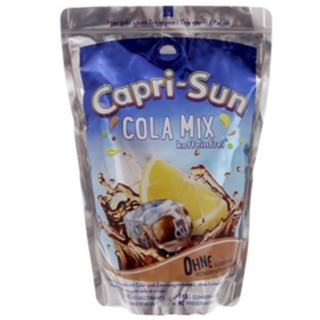 Nước ép trái cây Capri sun vị Cola túi 200ml