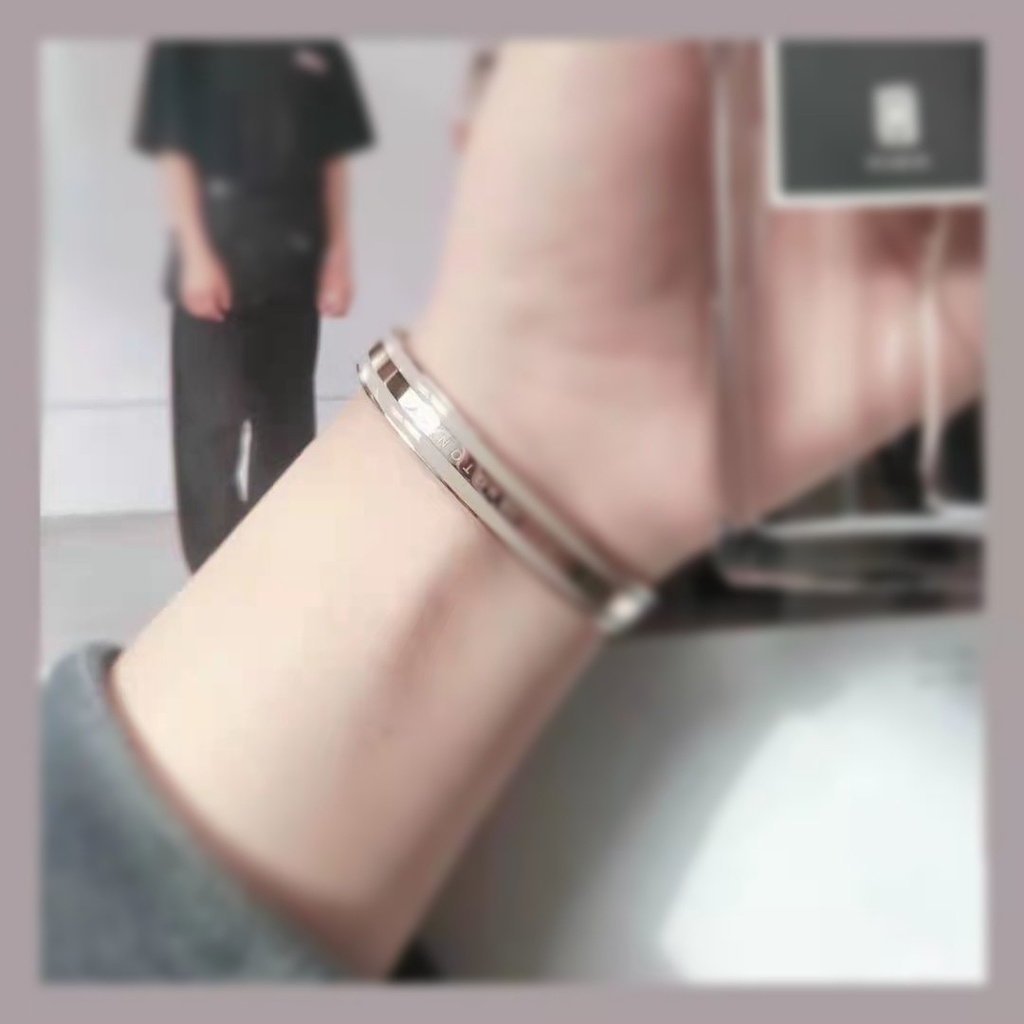 Vòng Cuff SS2 Chuẩn Bản To Unisex 2022 Không Gỉ Bảo Hành Trọn Đời KIYOMI STORE