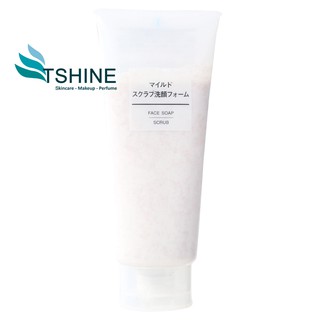 Sữa rửa mặt tẩy tế bào chết Muji Face Soap Scrub