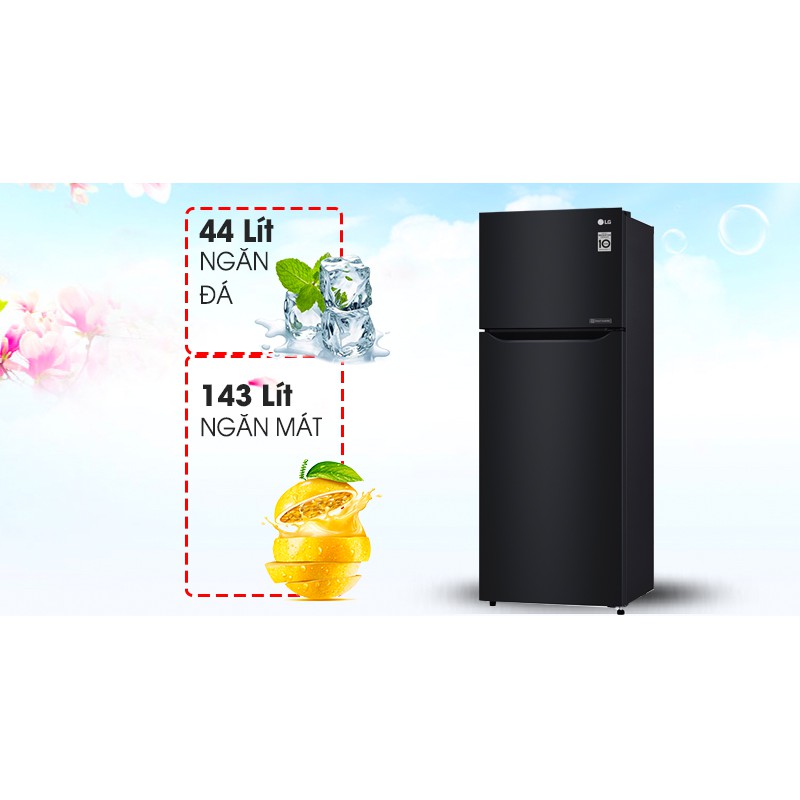 Tủ lạnh LG Inverter 187 lít GN-L205WB (Miễn phí giao tại HCM-ngoài tỉnh liên hệ shop)