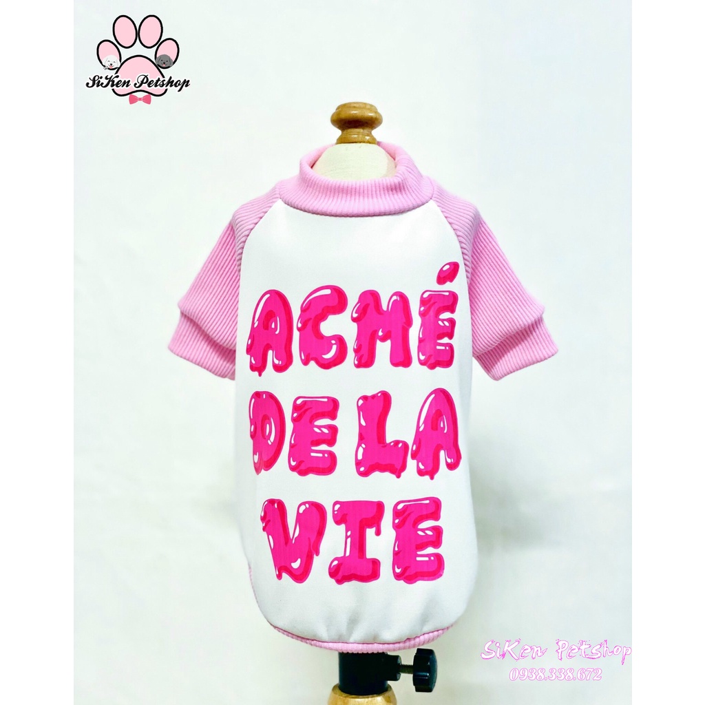 Áo thun ADLV bản chữ dành cho CHÓ/MÈO