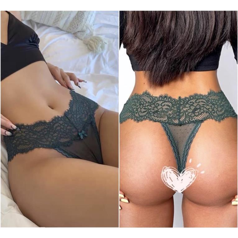 💗 Quần Lót Nữ Wannale Lọt Khe Ren Siêu Sexy Chữ Y Màu Pastel Mềm Mịn Thoải Mái 8009 💗