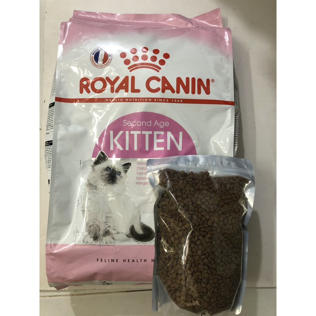 Hạt khô cho mèo Royal Canin Kitten - túi zip 1kg